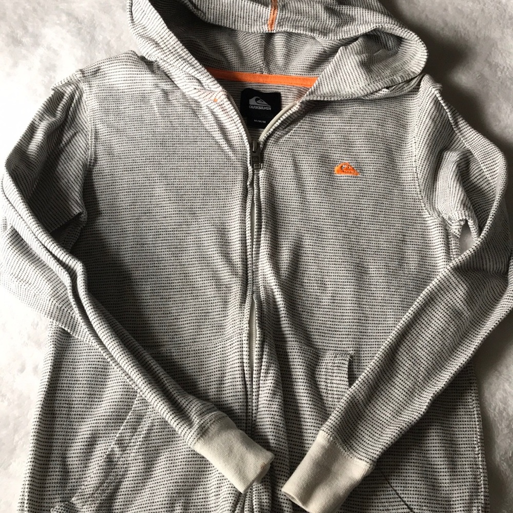 Boys Quiksilver lightweight hoodie